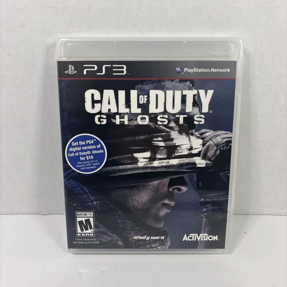 Call of Duty Ghosts PS3 Sony PlayStation 3 2013 Tested Complete CIB